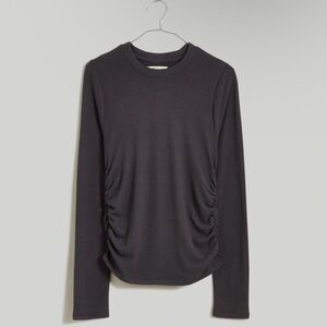 Madewell Long-Sleeve Navy Top